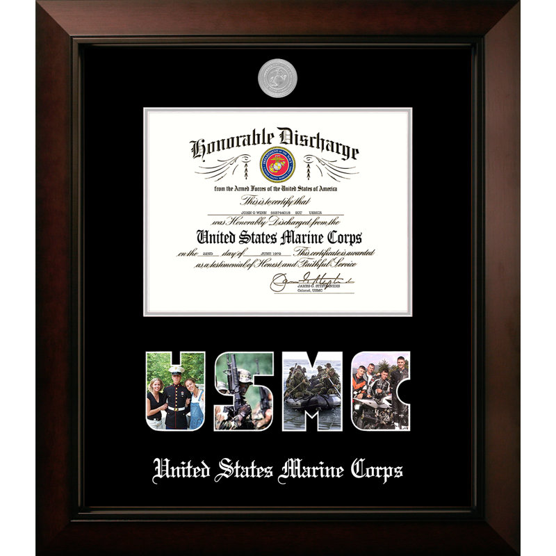 Marine Discharge Legacy Picture Frame, Silver