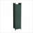 Cabinets, Modern Forest Green Iron + Glass Four-tier Glass Door Cabinet with Five-tier Storage | 13.8Lx14.2Wx60.6H | Contemporary | Entryway-149769829