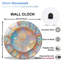 Horloge murale Iridescent