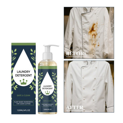laundry detergent Enzyme-Powered Liquid Laundry Detergent Concentrate. Natural Laundry.Suitable For Various Stains.120ml