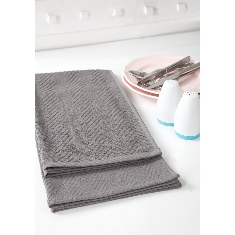 Linge à vaisselle, Gris foncé