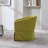 360-Degree Swivel Upholstered Armchair with Accent Pillow-359017596