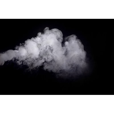 White Smoke Background - Wrapped Canvas Print