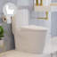 Toilette allongée deux pièces à double chasse 1,1 / 1,6 gallon Swiss Madison St. Tropez