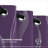 Spurgh Sliver Wave Foil Print Blackout Thermal Grommet Curtain Panels (Set of 2)-792607121-792607143