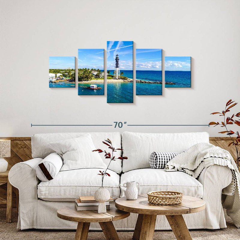 Florida lighthouse point Aletra, H 24 po x l 55 po