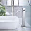 Robinet de salle de bain cascade, robinet de meuble-lavabo à poignée simple | Idée de cadeau-123158737