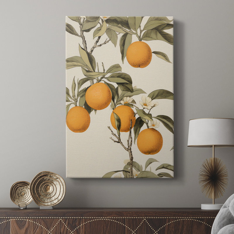 Imprimé floral rétro XXVI - galerie Cavas, H 48 po x l 32 po