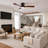 Epoch 52" DC Motor Ceiling Fan with Dimmable LED Light, Solid Wood Blades, App Control, Wall Switch & Handheld Remote-120464021-120464023