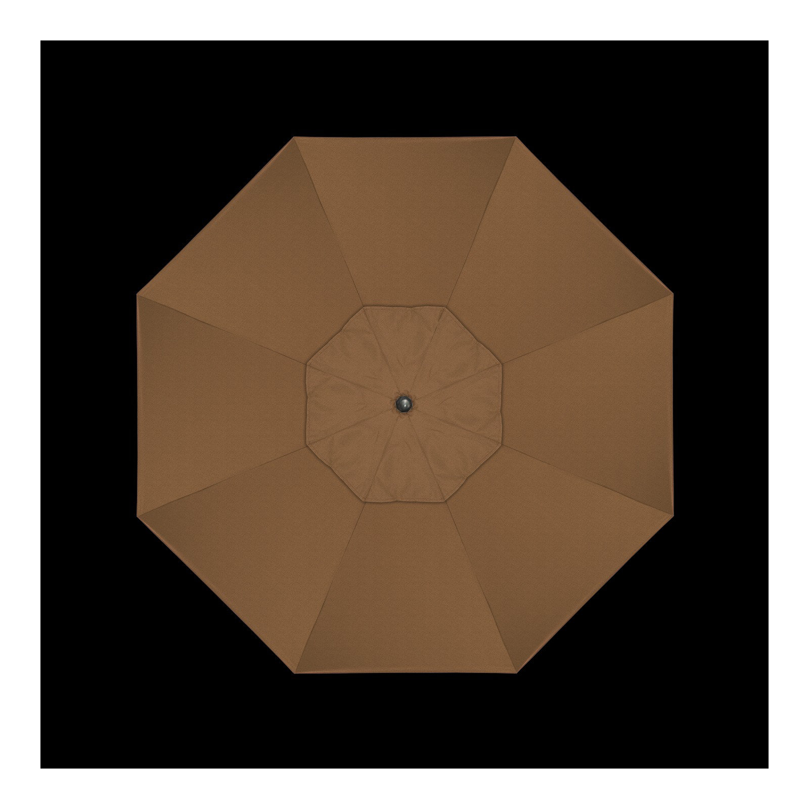 9' Market Sunbrella Umbrella, Heather Teak Sunbrella®