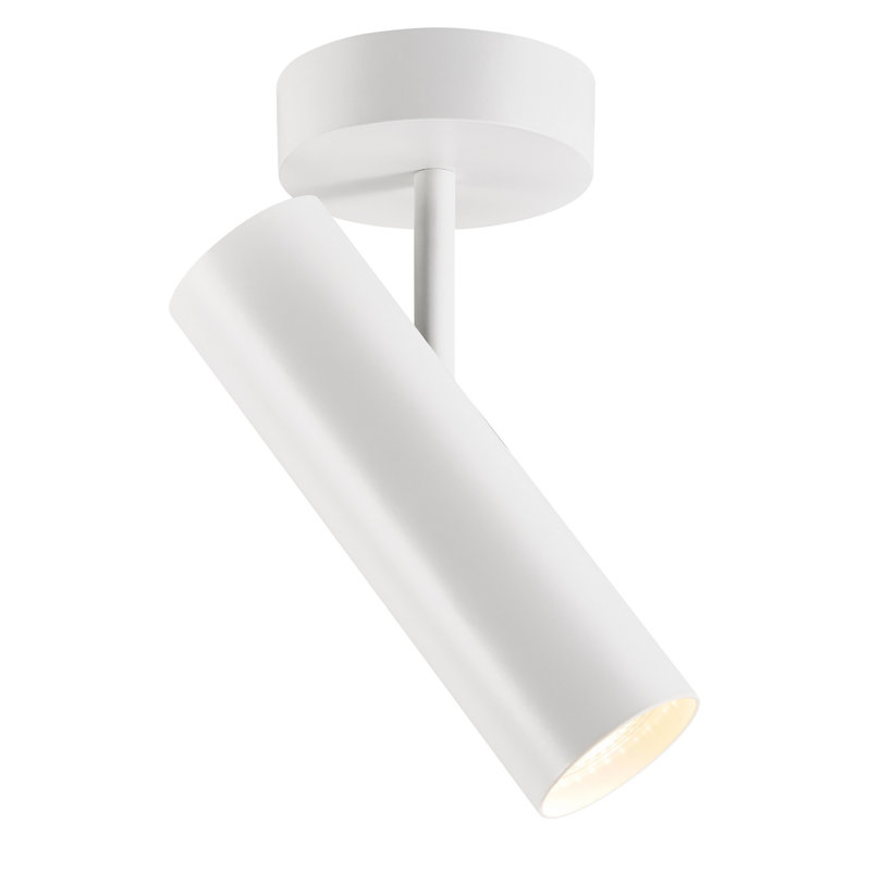 Semi Flush Mount, White