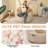 39" Cat Paw Bean Bag Chair with Side Storage Pocket, Plush Faux Fur and Memory Foam Filling-201134467