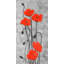 Long stem flowers - 24"x48" Framed canvas