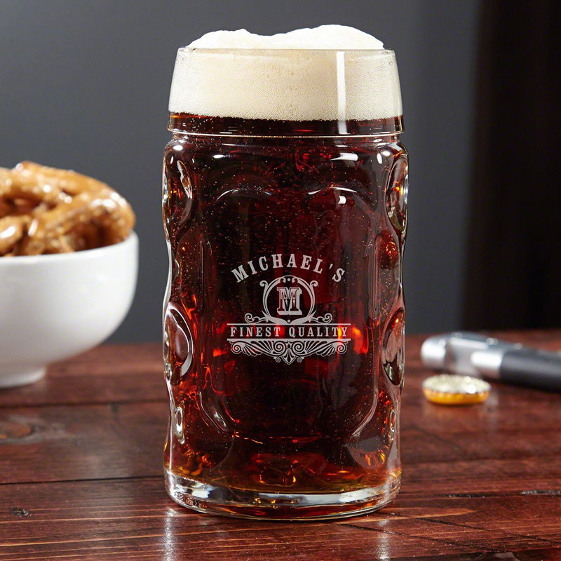 Kayliegh 16.75oz. German Beer Mug, Yes