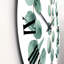 Young Eucalyptus Leaves and Branches I - Traditional wall clock-60187704