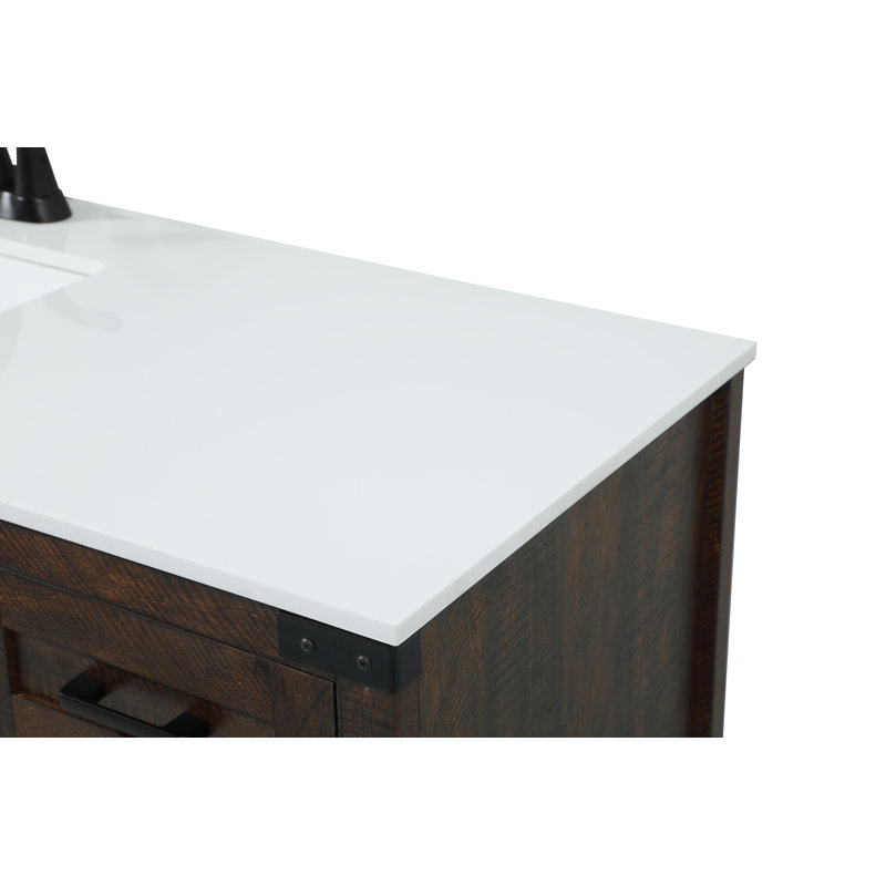 Ensemble de meuble-lavabo simple 42 po Slayton, Espresso