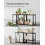 Aly 80cm W Metal Height -Adjustable Shelving Unit-28213589-9244188