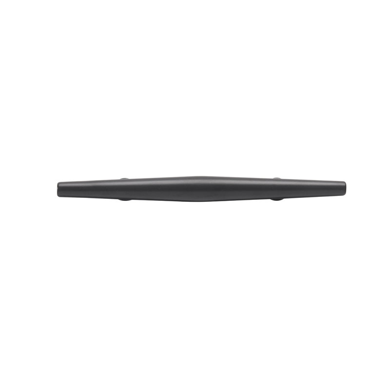 Poignée barre Wexler, Onyx plat,  3"