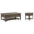 2 Pieces: Coffee Table, End Table