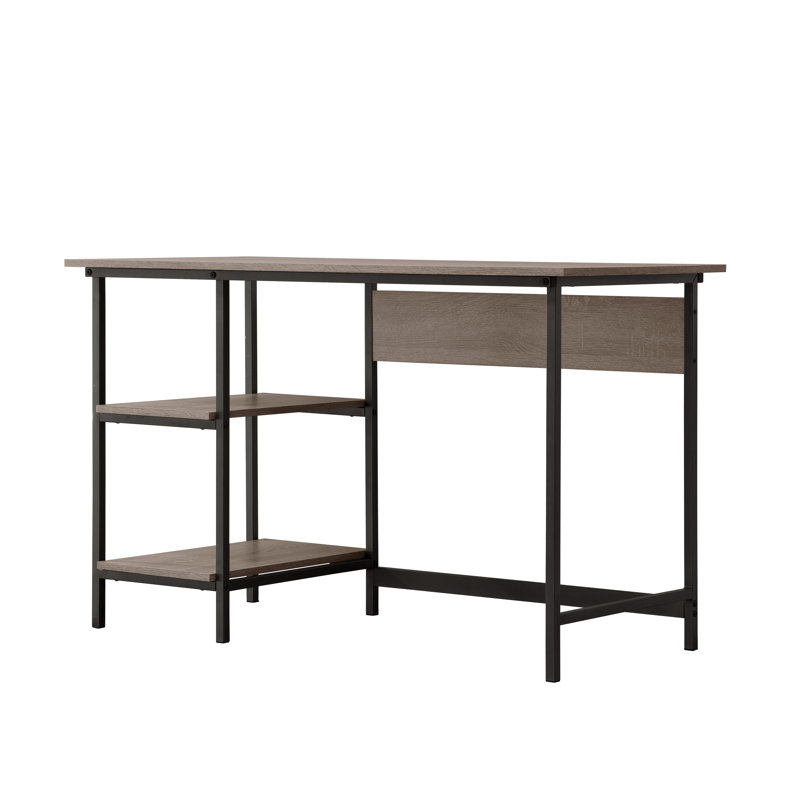 Bureau gris patiné
