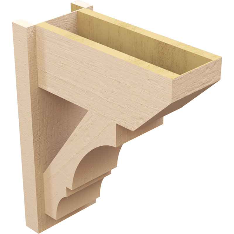 Bois de cèdre brut Balboa Slat, H 22 po x l 8 po x P 18 po