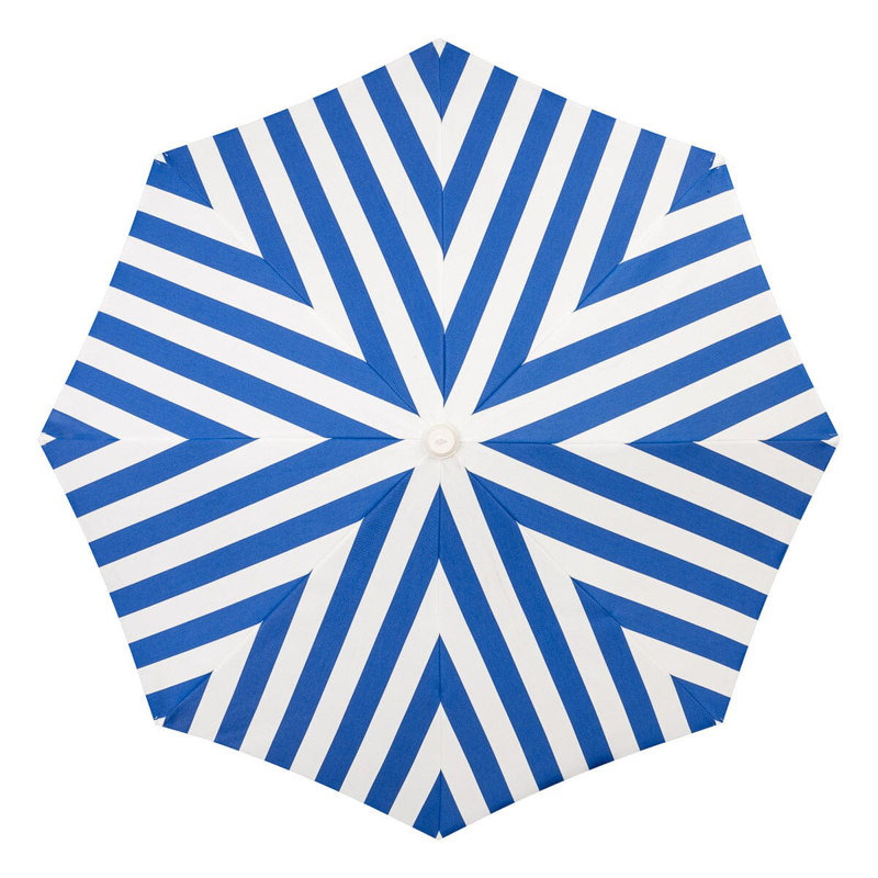Amalfi Umbrella, Blue/White 