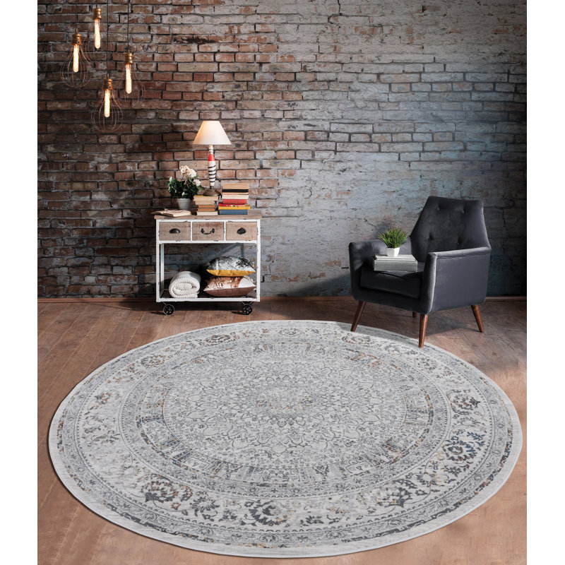 Schuster Oriental Indoor Rug, Round 7'10"