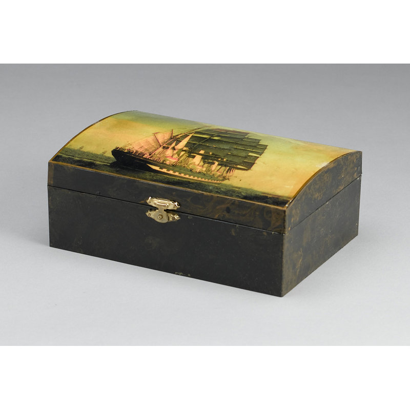 4-Piece Ship Design Jewelry Box Set