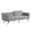 Canapé-lit Canapé-lit convertible gris clair pliable
