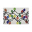 Xmas Vegan Leather Rectangle Placemats-50817886