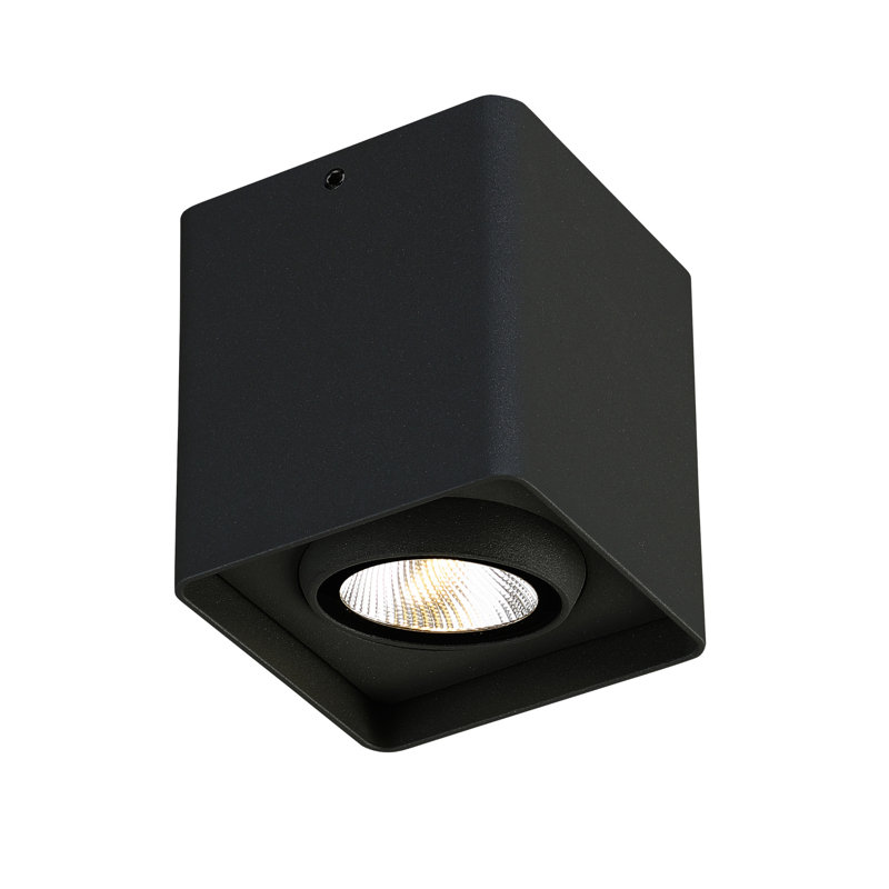 Kewb Outdoor LED Ceiling Light, 9W, Black