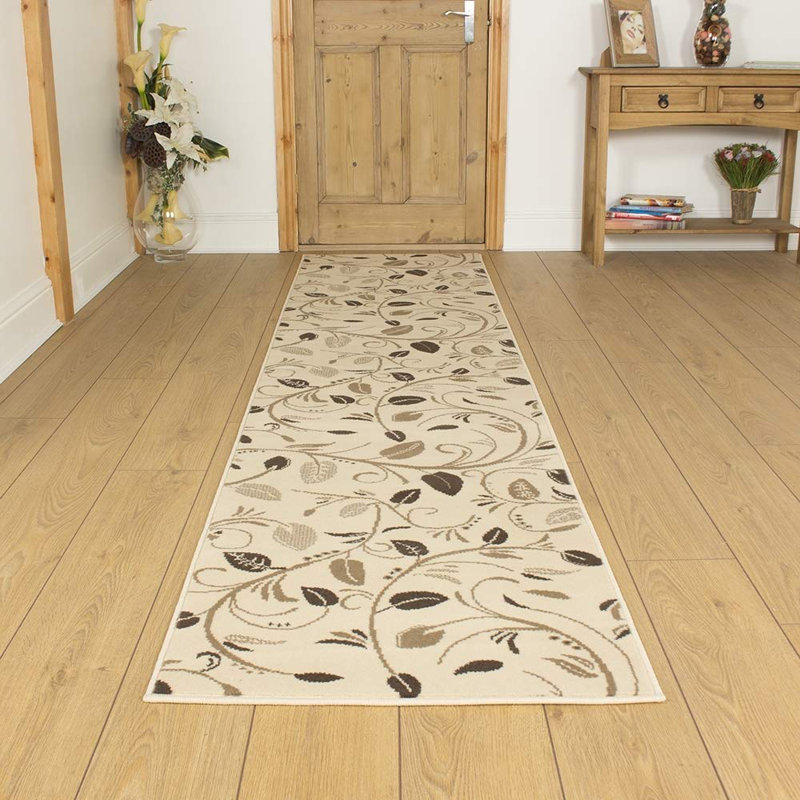 Angela Floral Indoor / Outdoor Area Rug, Runner 450cm x 60cm