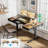 Electric Standing Desk With 4 Under-desk Drawers, Height-adjustable Desk With Built-in Power Outlets,standing Desk With Reversible Structure,home Office Desk With Hidden Desk-mounted Cable Management Tray-1002056768