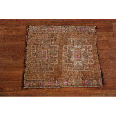 Antique Look Anatolian Oriental Accent Rug 2x2