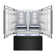ZLINE Autograph Edition 60 in. 32.2 cu. ft. French Door Built-In Bottom Freezer Refrigerator with Water Dispensers and Ice Makers in Satin Stainless Steel