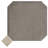 Laverton Octagon Grafito W/Taco 7-7/8 In. X 7-7/8 In. Porcelain Floor And Wall Tile-112730080