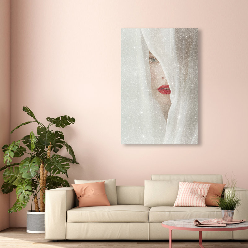 Secret Under Silk Print by Oliver Gal, 15"H x 10"W, Gallery Wrapped