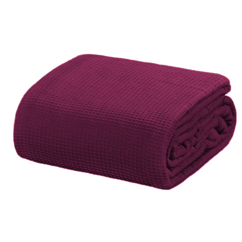 Throw Blanket, King, Plum