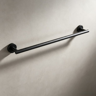 Premium Stainless Steel Towel Bar - Heavy Duty Wall Mounted Bathroom Towel Holder with Rustproof Finish, Seamless Design for Modern Home Decor