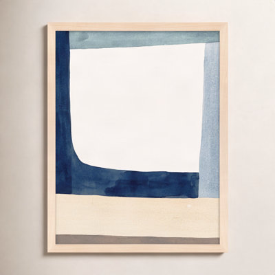Composition In Blue 1 by Julia Balfour