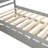 Abram Twin Solid Wood Bed-84502044