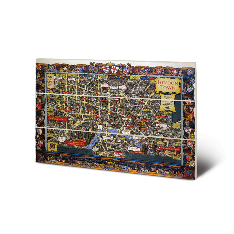 London 5 1 Piece Wall Art