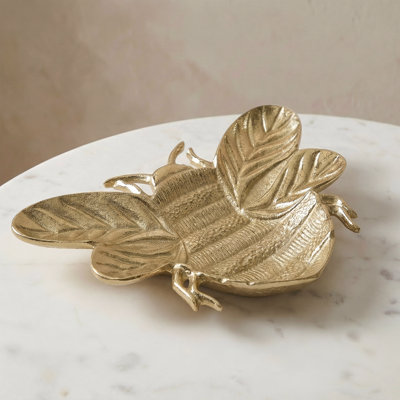 Honeycrest Bee Decorative Plate & Catchall Tray For Jewellery, Keys, and Small Accessories