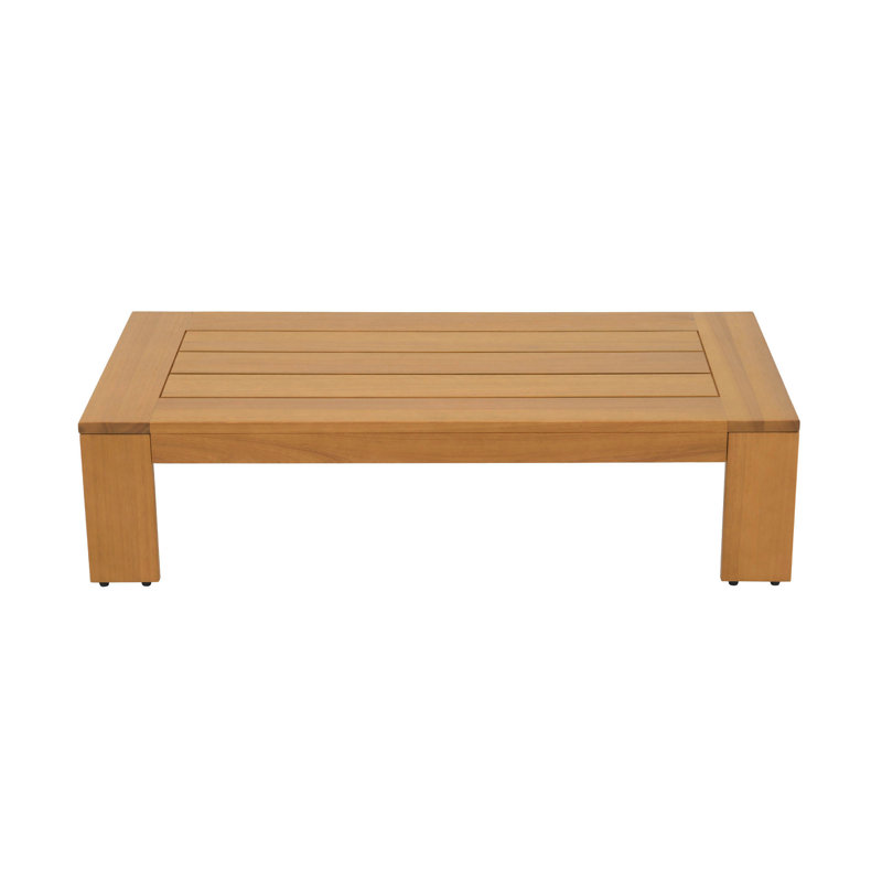 Emmett 48" Eucalyptus Patio Coffee Table