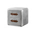 Table de bout industrielle en aluminium