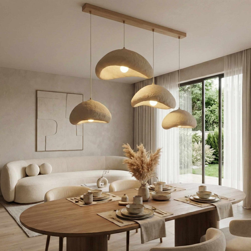 Lustre, 11.81" H x 8.27" W x 6.3" D