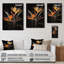 Benoît - Décoration murale en bois floral sur bois de pin naturel-1208457782