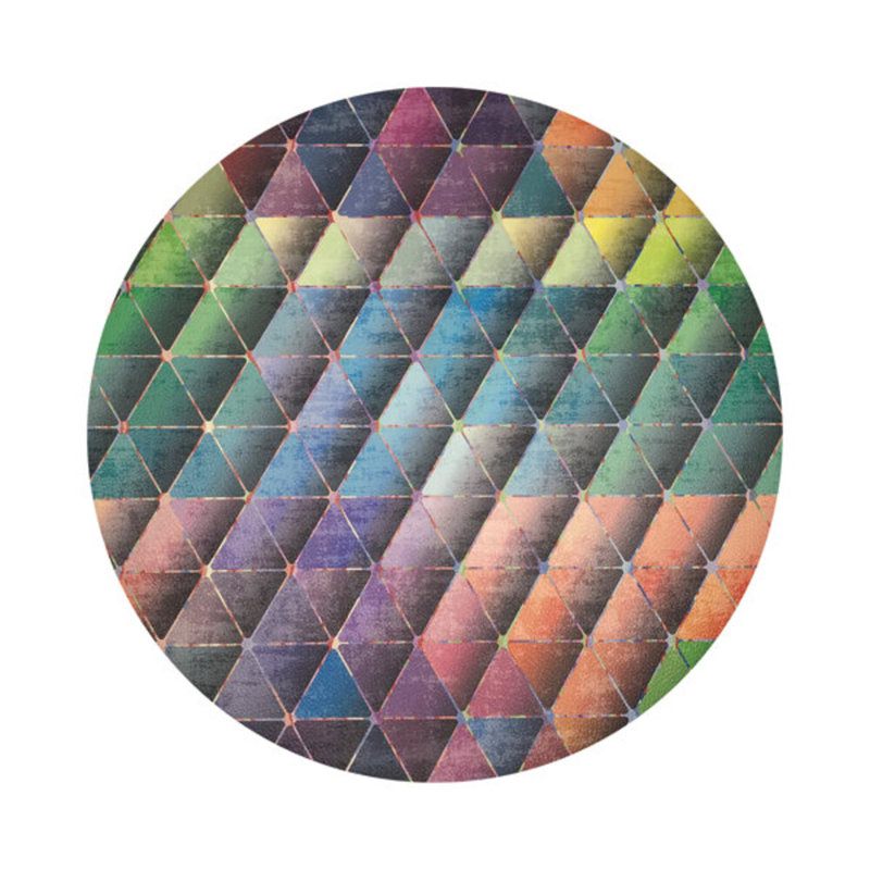 Triage Multi Vegan Leather Round Coasters