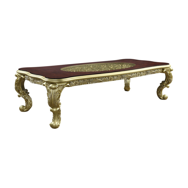 Camille 107.6'' Dining Table in Gold