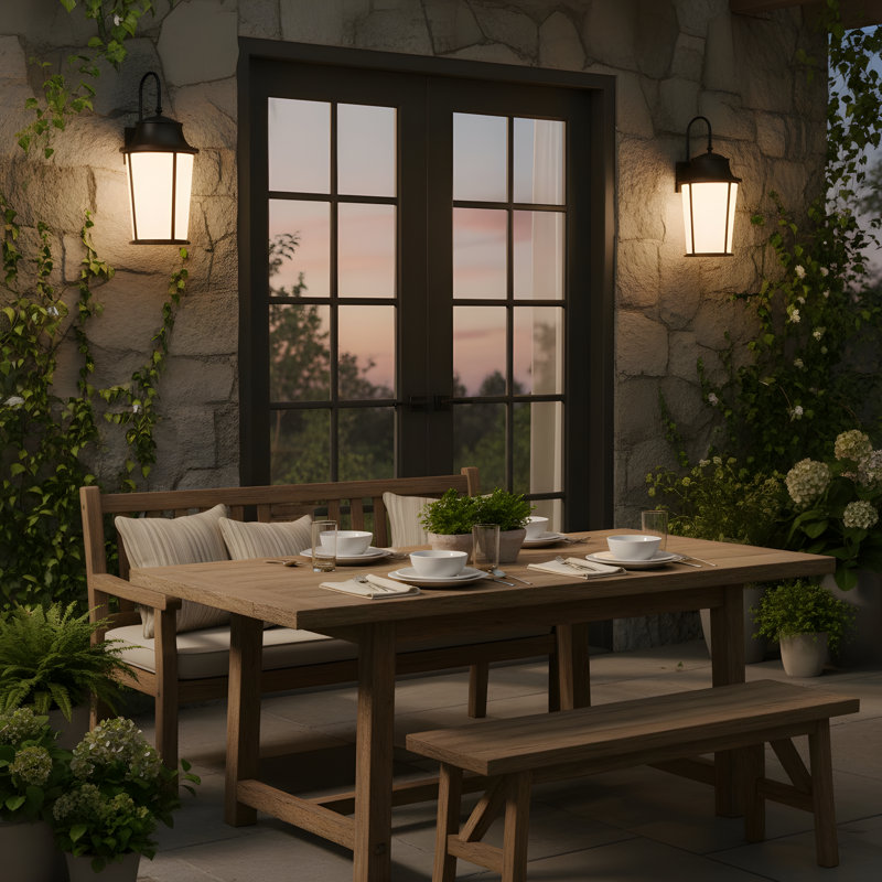 Portola Extra Large Arm Lantern from Generation Lighting , Textured Black, 31.875" H x 14.125" W x 15" D